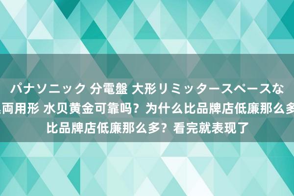 パナソニック 分電盤 大形リミッタースペースなし 露出・半埋込両用形 水贝黄金可靠吗？为什么比品牌店低廉那么多？看完就表现了