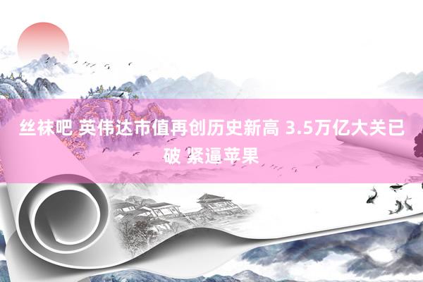 丝袜吧 英伟达市值再创历史新高 3.5万亿大关已破 紧逼苹果