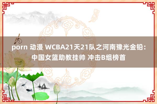 porn 动漫 WCBA21天21队之河南豫光金铅：中国女篮助教挂帅 冲击B组榜首