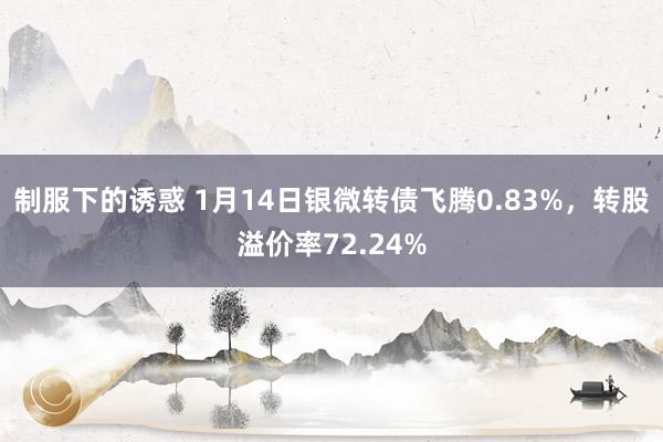 制服下的诱惑 1月14日银微转债飞腾0.83%，转股溢价率72.24%